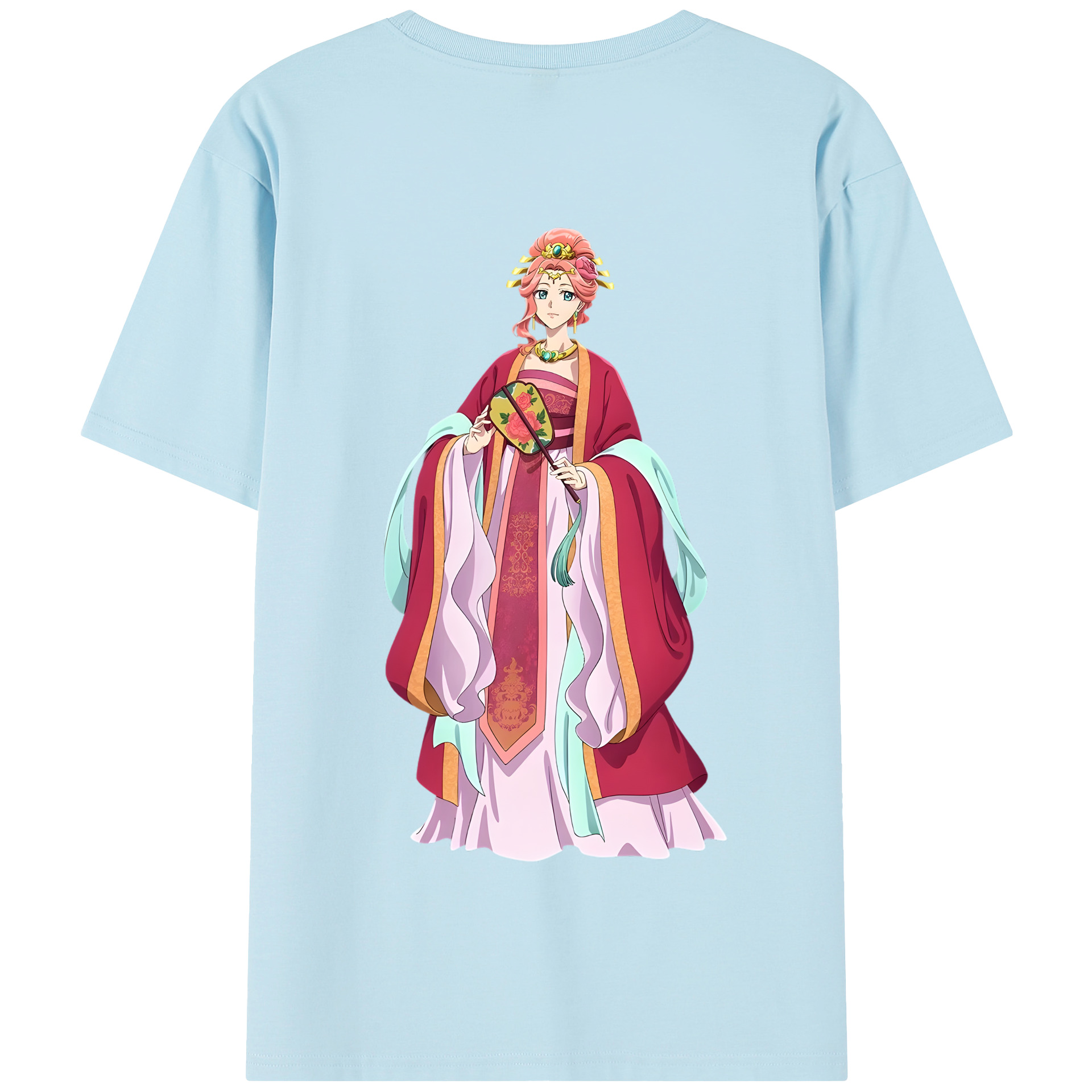 （画像用） 薬屋のひとりごと The Apothecary Diaries 綿100％半袖Tシャツ（背面プリント）